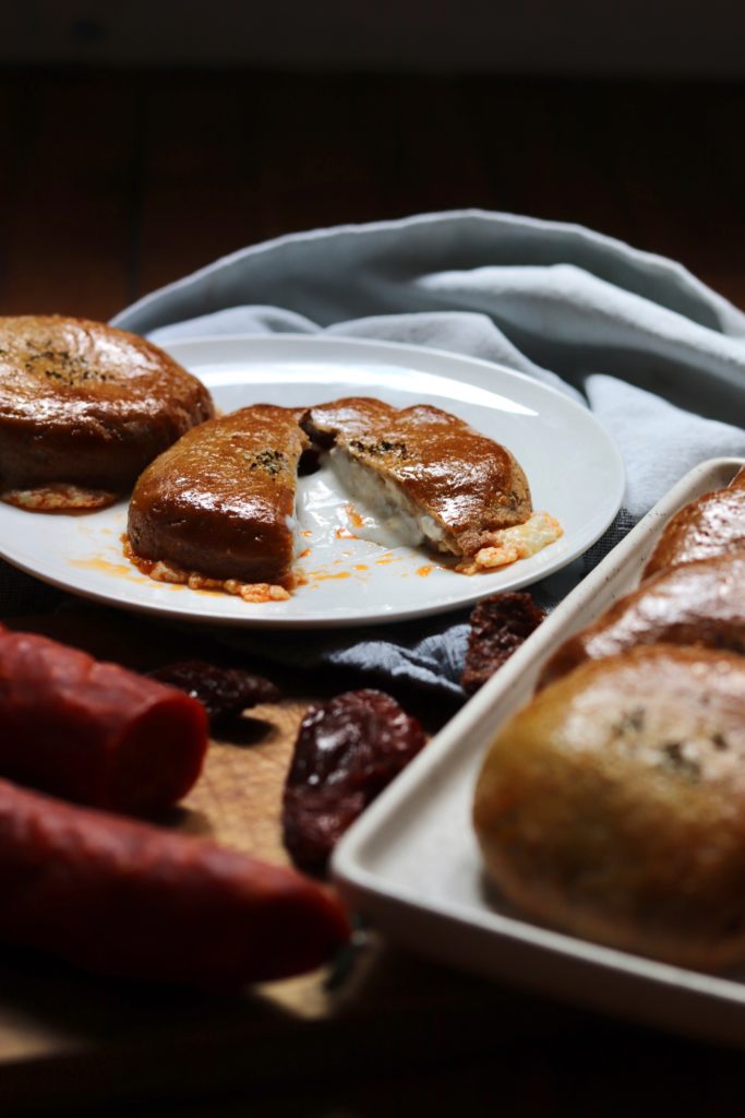 pesto-lullaby-buns-keto-burrata-chorizo